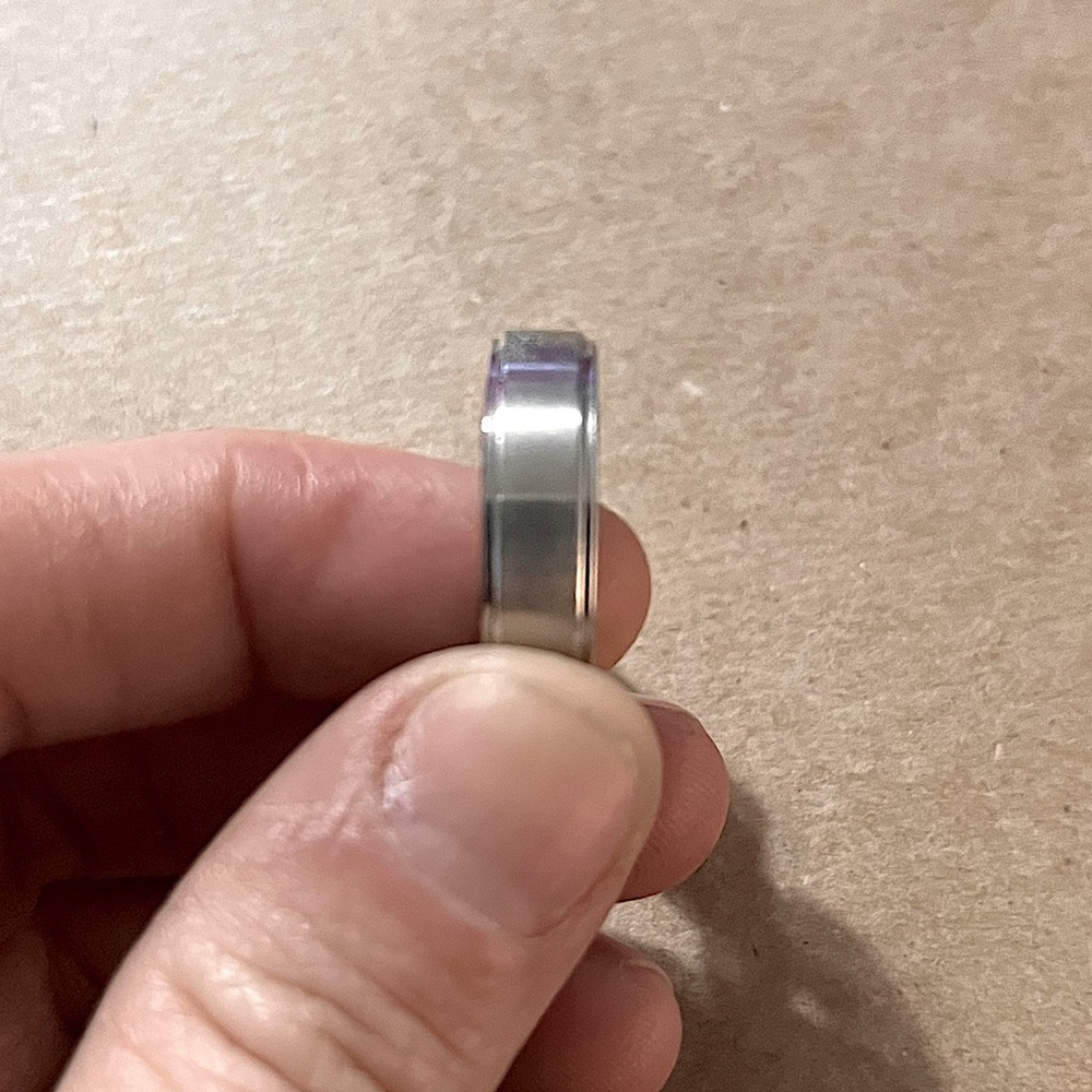 Stainless steel Men’s wedding band
